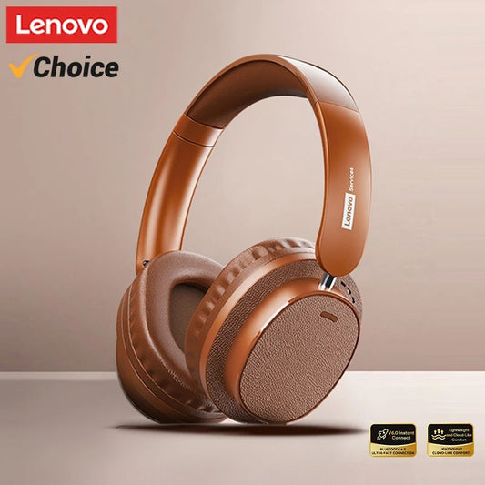 Lenovo LS105 Bluetooth 6.0 Wireless Gaming Headset – ENC Noise Cancellation, 30H Battery