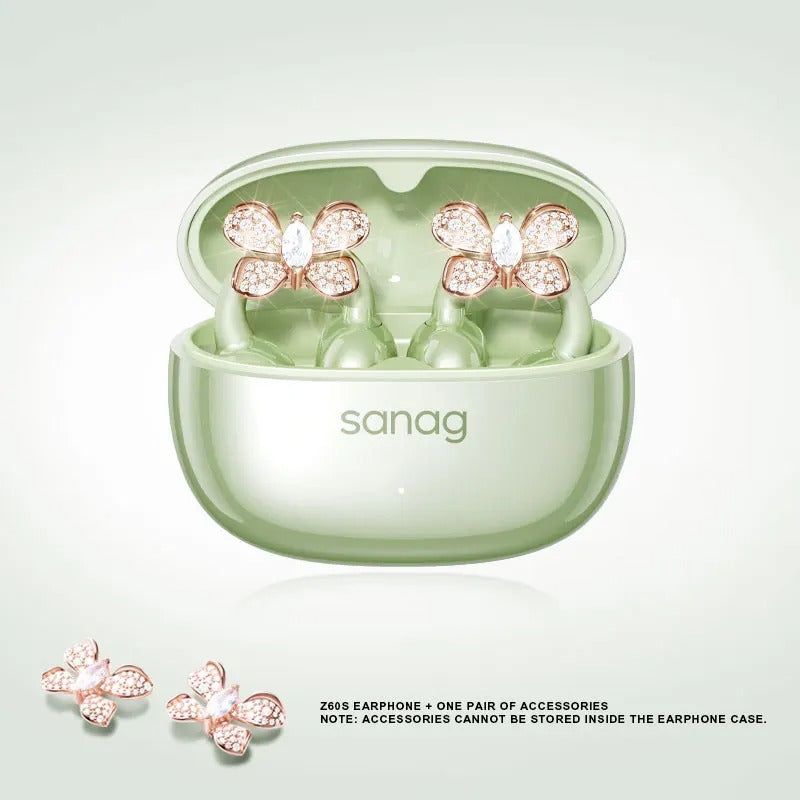 Sanag Z60S Wireless Earbuds – Bluetooth 5.4, IPX5, 22H Battery, Sleep Assistant