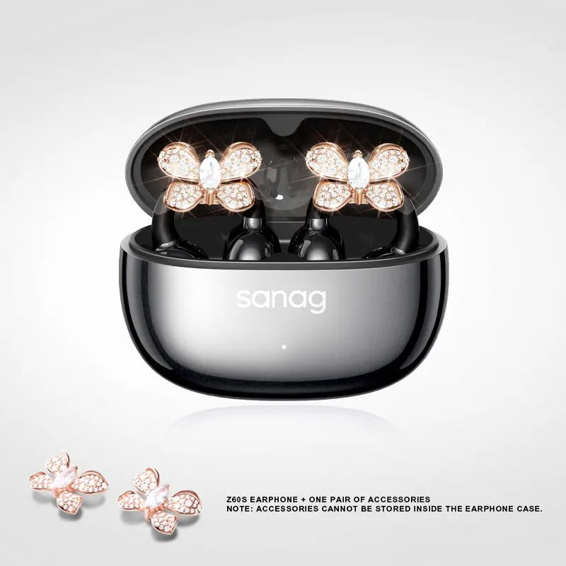 Sanag Z60S Wireless Earbuds – Bluetooth 5.4, IPX5, 22H Battery, Sleep Assistant