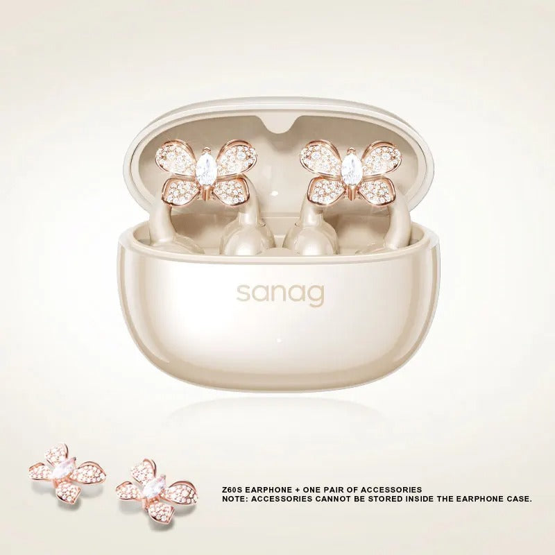 Sanag Z60S Wireless Earbuds – Bluetooth 5.4, IPX5, 22H Battery, Sleep Assistant