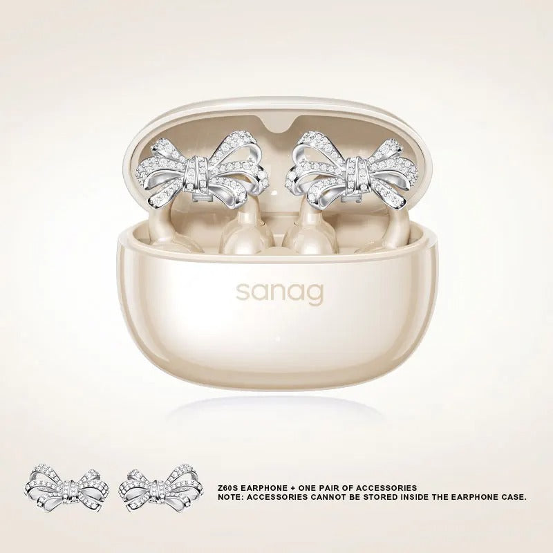 Sanag Z60S Wireless Earbuds – Bluetooth 5.4, IPX5, 22H Battery, Sleep Assistant