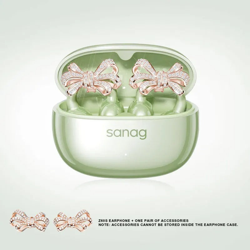 Sanag Z60S Wireless Earbuds – Bluetooth 5.4, IPX5, 22H Battery, Sleep Assistant